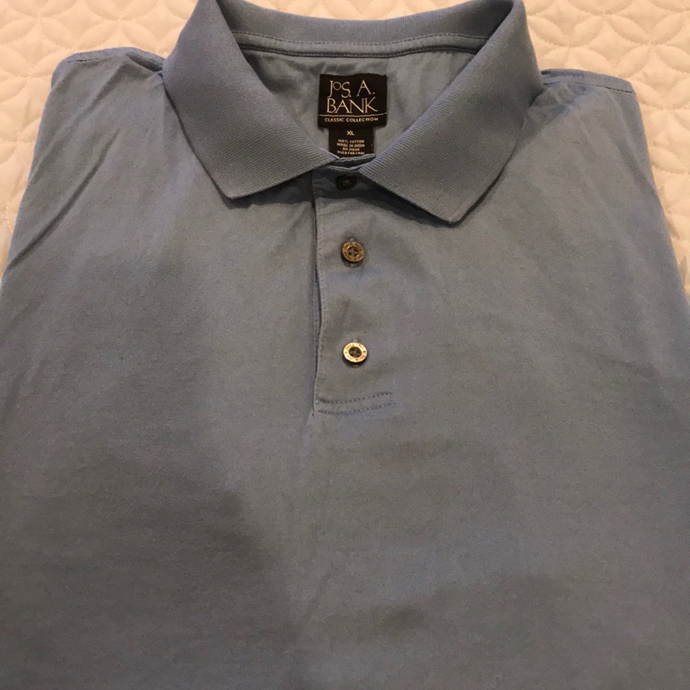 Jos. A Bank Men’s XL Blue Knit Polo